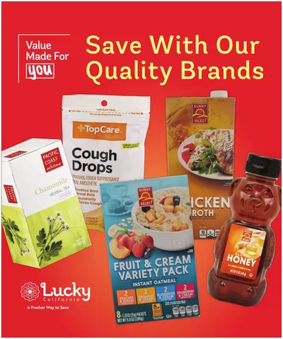 Grocery & Drug offers in South San Francisco CA | Great offer for bargain hunters in Lucky Supermarkets | 2/26/2025 - 3/25/2025