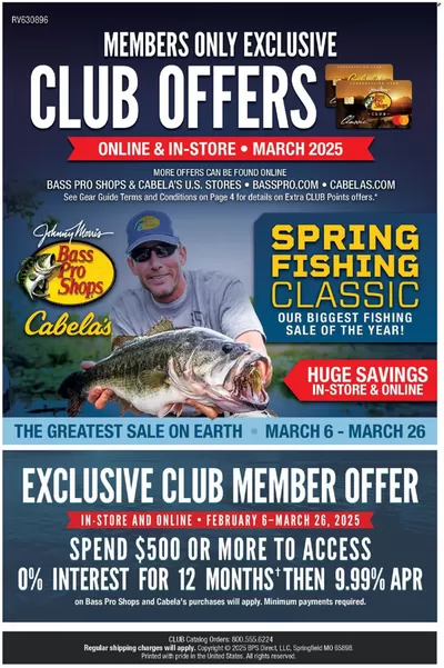 Sports offers in Wichita KS | Cabela's Weekly ad in Cabela's | 3/1/2025 - 3/31/2025