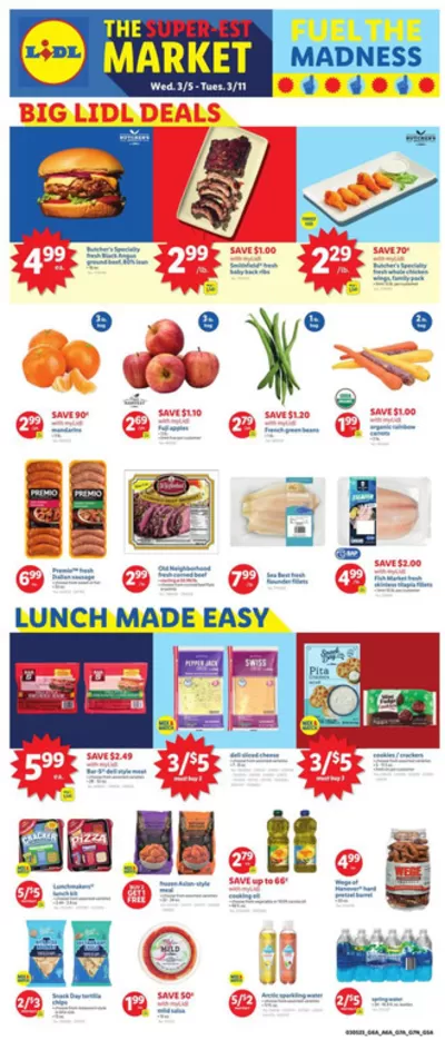 Grocery & Drug offers in Decatur GA | Current bargains and offers in Lidl | 3/5/2025 - 3/18/2025