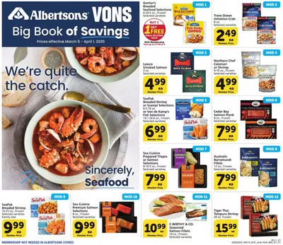 Grocery & Drug offers in La Habra CA | Albertsons - SoCal - BBS in Albertsons | 3/5/2025 - 4/1/2025
