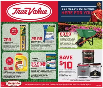 True Value catalogue | Top offers for all bargain hunters | 3/7/2025 - 3/30/2025