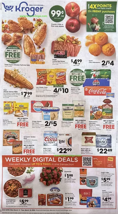 Grocery & Drug offers in Decatur GA | Save now with our deals in Kroger | 3/12/2025 - 3/18/2025