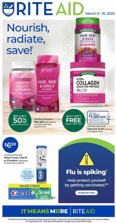 Grocery & Drug offers in Santa Rosa CA | Rite Aid Weekly ad in Rite Aid | 3/9/2025 - 3/15/2025