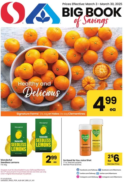 Albertsons catalogue in Vancouver WA | Albertsons - Portland - BBS | 3/3/2025 - 3/30/2025