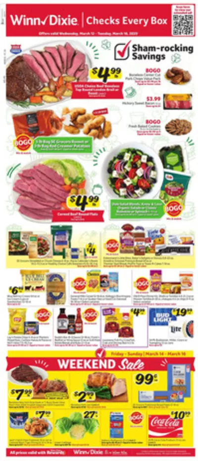 Winn Dixie catalogue in Jacksonville FL | Exclusive bargains | 3/12/2025 - 3/18/2025