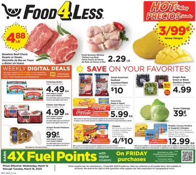 Food 4 Less catalogue in Glendale CA | Top deals for all customers | 3/12/2025 - 3/18/2025