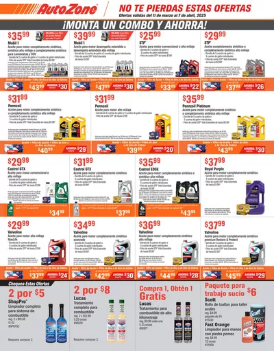 Automotive offers in Carmel IN | Weekly Ad AutoZone in AutoZone | 3/11/2025 - 4/7/2025