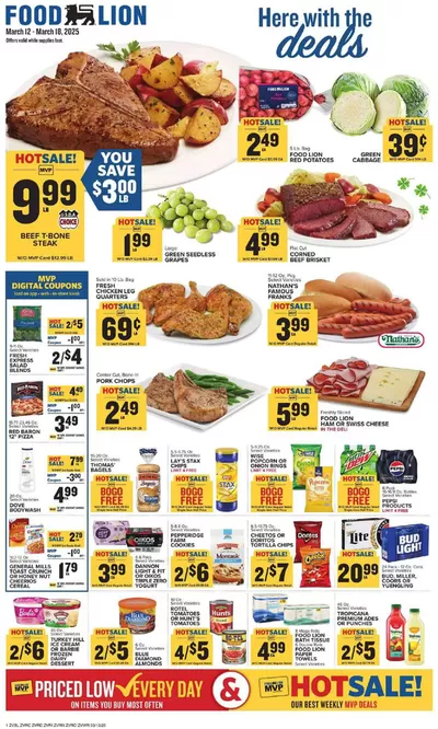 Grocery & Drug offers in Mc Lean VA | Top offers for all bargain hunters in Food Lion | 3/12/2025 - 3/18/2025