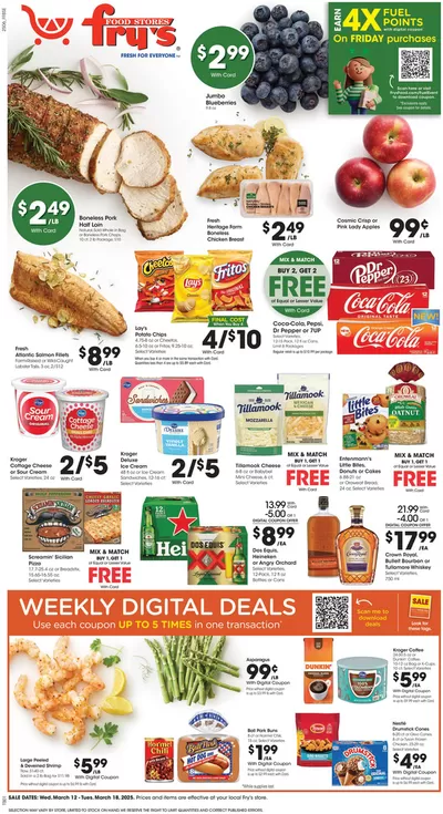 Grocery & Drug offers in South Tucson AZ | Weekly Ad in Fry's | 3/12/2025 - 3/18/2025