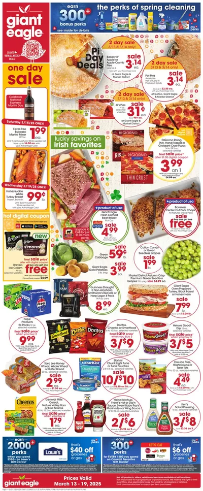 Grocery & Drug offers in Youngstown OH | New offers to discover in Giant Eagle | 3/13/2025 - 3/19/2025