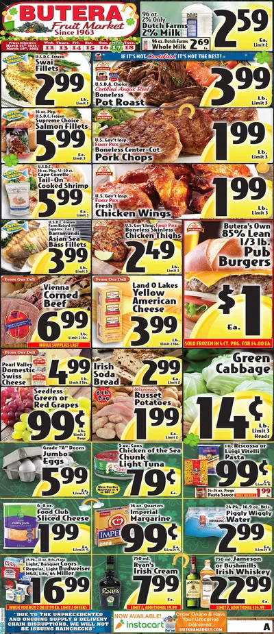 Grocery & Drug offers in Chicago IL | Our best deals for you in Butera | 3/12/2025 - 3/18/2025