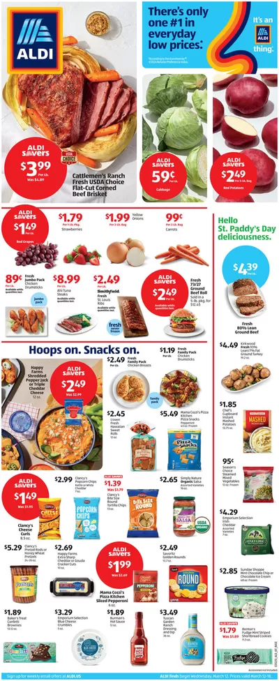 Discount Stores offers in Decatur GA | Our best bargains in Aldi | 3/12/2025 - 3/18/2025