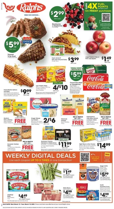 Grocery & Drug offers in Santa Ana CA | Ralphs Weekly ad in Ralphs | 3/12/2025 - 3/18/2025