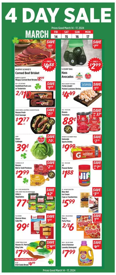 Rouses catalogue | Current bargains and offers | 3/12/2025 - 3/19/2025