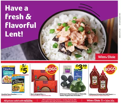 Winn Dixie catalogue in Miami FL | In-Store Flyer | 3/12/2025 - 3/25/2025