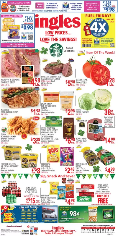 Grocery & Drug offers in Decatur GA | Our best offers for you in Ingles Markets | 3/12/2025 - 3/18/2025