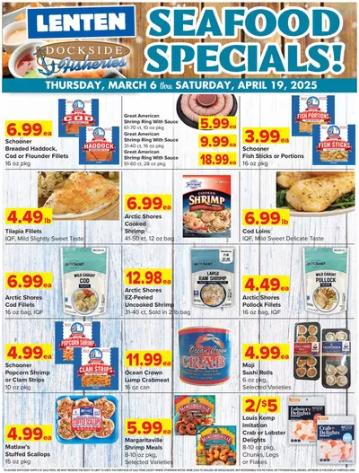 Grocery & Drug offers in Pittsburgh PA | Shop 'n Save Lenten Seafood Flyer in Shop 'n Save | 3/6/2025 - 4/19/2025