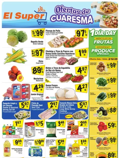 El Super catalogue in Glendale CA | Weekly Ads El Super | 3/12/2025 - 3/18/2025