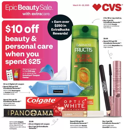 Grocery & Drug offers in Topeka KS | Current deals and offers in CVS Health | 3/16/2025 - 3/22/2025