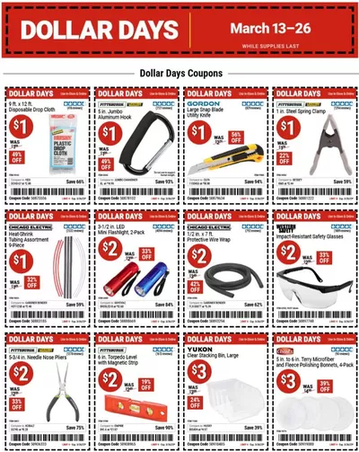 Tools & Hardware offers in Virginia Beach VA | Harbor Freight Tools weekly ad in Harbor Freight Tools | 3/13/2025 - 3/26/2025