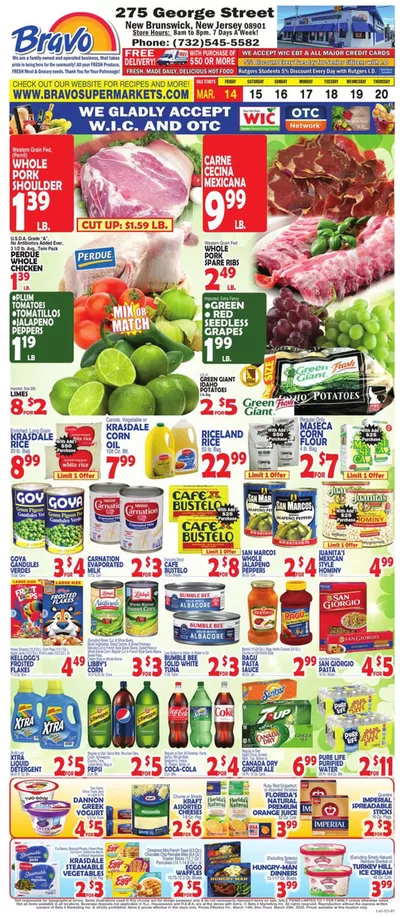 Bravo Supermarkets catalogue | Special offers for you | 3/14/2025 - 3/20/2025