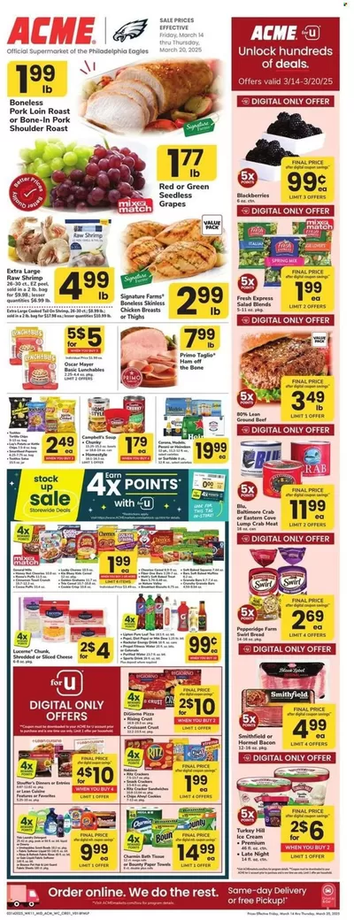 Grocery & Drug offers in Cherry Hill NJ | ACME Weekly ad in ACME | 3/14/2025 - 3/20/2025