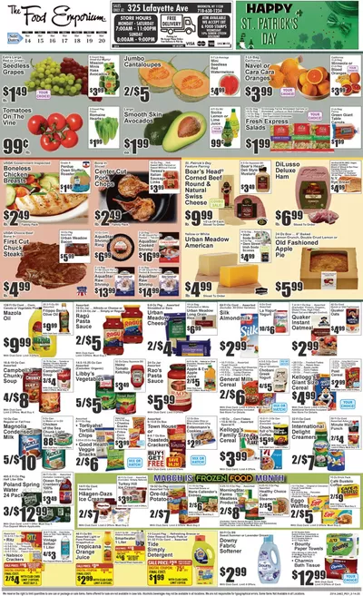 The Food Emporium catalogue in Astoria NY | Our best offers for you | 3/14/2025 - 3/20/2025