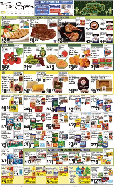 The Food Emporium catalogue in Astoria NY | Exclusive bargains | 3/14/2025 - 3/20/2025