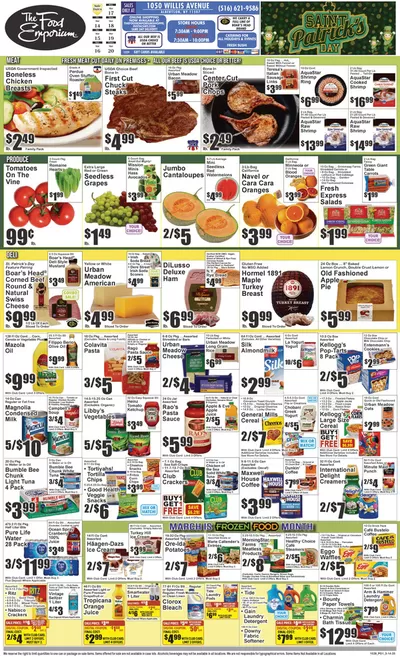 The Food Emporium catalogue in Astoria NY | Our best deals for you | 3/14/2025 - 3/20/2025