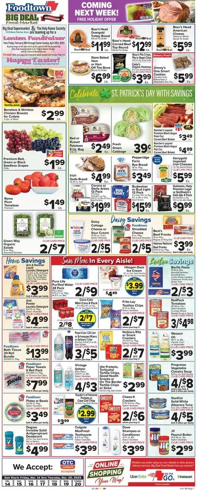 Foodtown supermarkets catalogue | Special offers for you | 3/14/2025 - 3/20/2025
