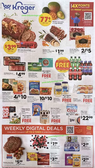 Kroger catalogue in Huntsville AL | Wide range of offers | 3/19/2025 - 3/25/2025