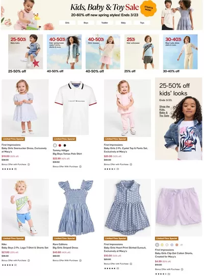 Department Stores offers in Santa Ana CA | Macy's Weekly ad in Macy's | 3/14/2025 - 3/23/2025