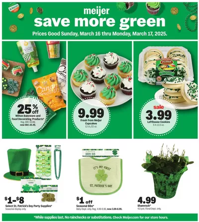 Meijer catalogue in Indianapolis IN | Our best deals for you | 3/16/2025 - 3/17/2025
