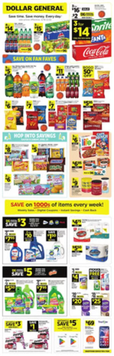 Discount Stores offers in Saint Peters MO | Exclusive deals for our customers in Dollar General | 3/16/2025 - 3/22/2025
