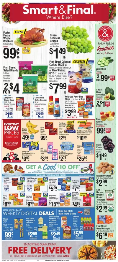Smart & Final catalogue in San Francisco CA | Top offers for smart savers | 3/19/2025 - 3/25/2025