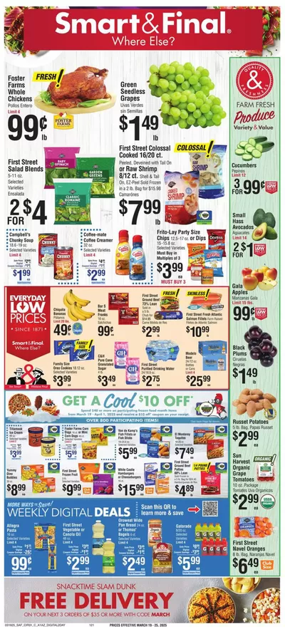 Smart & Final catalogue in San Francisco CA | Special offers for you | 3/19/2025 - 3/25/2025