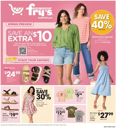 Grocery & Drug offers in Tucson AZ | Home & Apparel in Fry's | 3/19/2025 - 3/25/2025