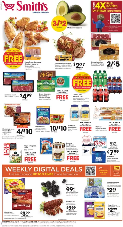 Smith's catalogue in Santa Fe NM | Current special promotions | 3/19/2025 - 3/25/2025