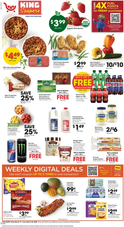 King Soopers catalogue | Discover attractive offers | 3/19/2025 - 3/25/2025