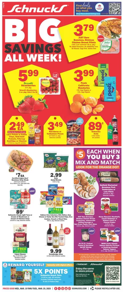 Schnucks catalogue | Current deals and offers | 3/19/2025 - 3/25/2025