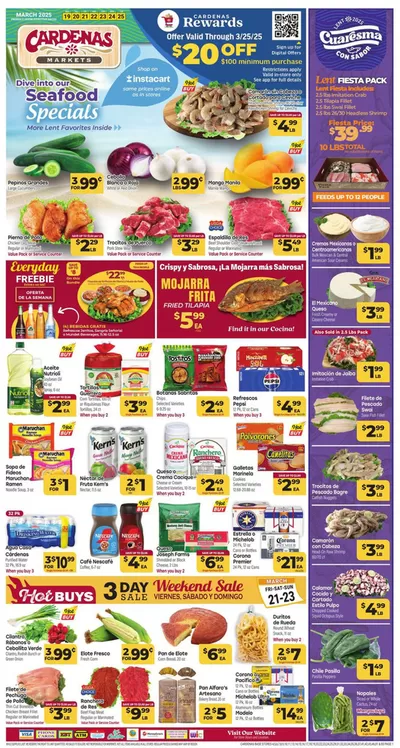 Grocery & Drug offers in Lake Elsinore CA | Current special promotions in Cardenas | 3/19/2025 - 3/25/2025
