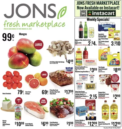 Jons International catalogue in Los Angeles CA | Discover attractive offers | 3/19/2025 - 3/25/2025