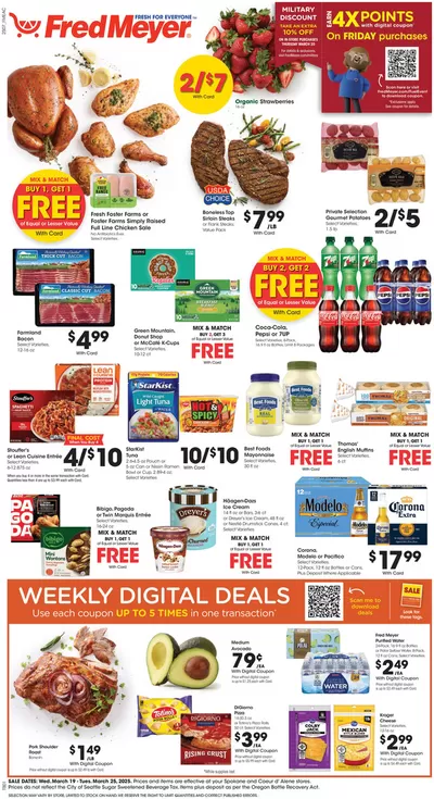 Fred Meyer catalogue in Tacoma WA | Our best bargains | 3/19/2025 - 3/25/2025