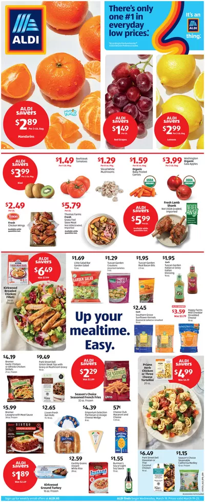 Aldi catalogue in Gainesville FL | Discounts and promotions | 3/19/2025 - 3/25/2025