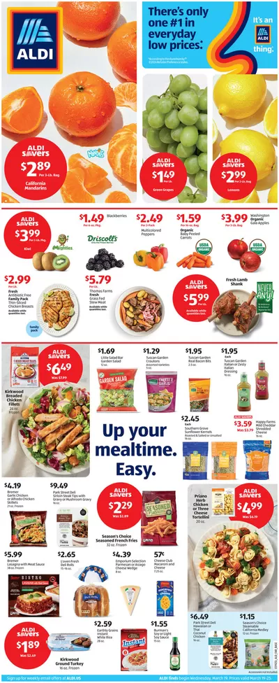 Discount Stores offers in Duluth MN | Great discounts on selected products in Aldi | 3/19/2025 - 3/25/2025