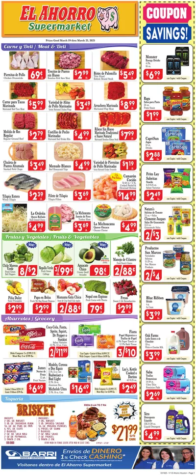 El Ahorro catalogue | Current deals and offers | 3/19/2025 - 3/25/2025