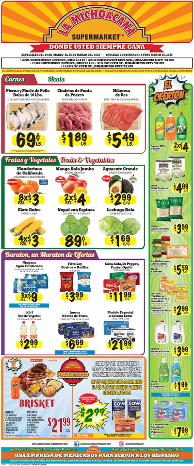 La Michoacana catalogue | Top deals for all customers | 3/19/2025 - 3/25/2025