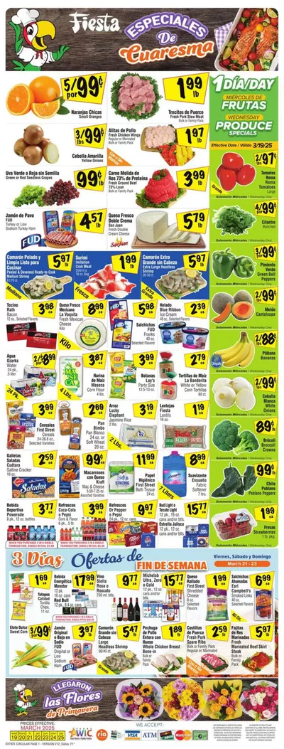 Fiesta Mart catalogue in Dallas TX | Attractive special offers for everyone | 3/19/2025 - 3/25/2025
