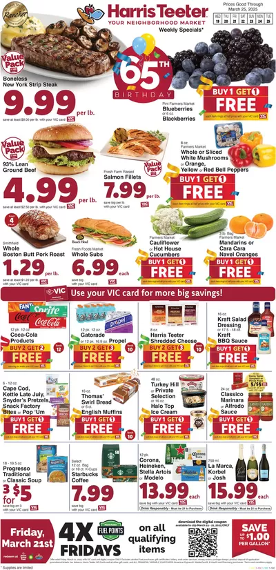 Grocery & Drug offers in Centreville VA | Great offer for all customers in Harris Teeter | 3/19/2025 - 3/25/2025