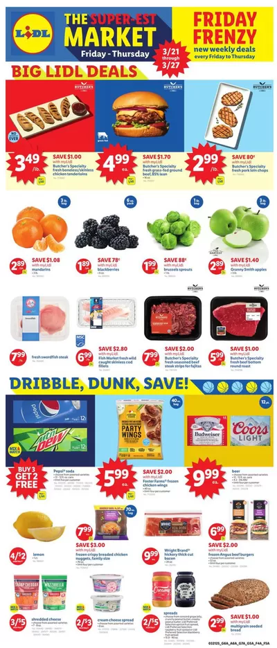 Grocery & Drug offers in Centreville VA | Weekly Ad in Lidl | 3/21/2025 - 3/27/2025